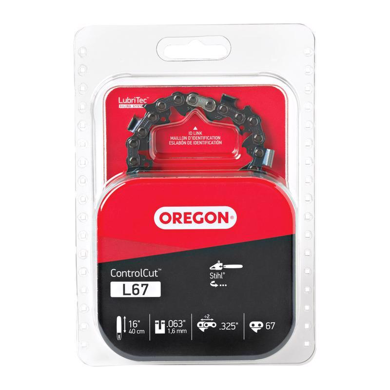 Oregon ControlCut L67 16 in. Chainsaw Chain 67 links