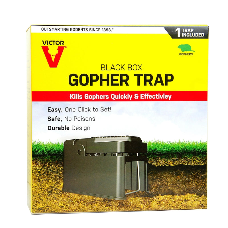 Victor Black Box Choker Loop Animal Trap For Gophers 1 pk