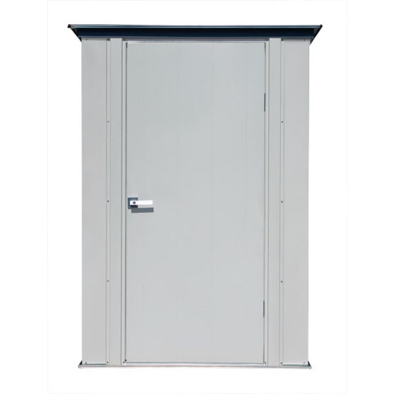 ShelterLogic Spacemaker 4 ft. x 3 ft. Galvanized Steel Vertical Pent Storage Shed without Floor Kit