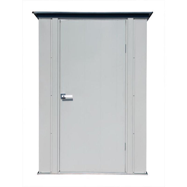 ShelterLogic Spacemaker 4 ft. x 3 ft. Galvanized Steel Vertical Pent Storage Shed without Floor Kit