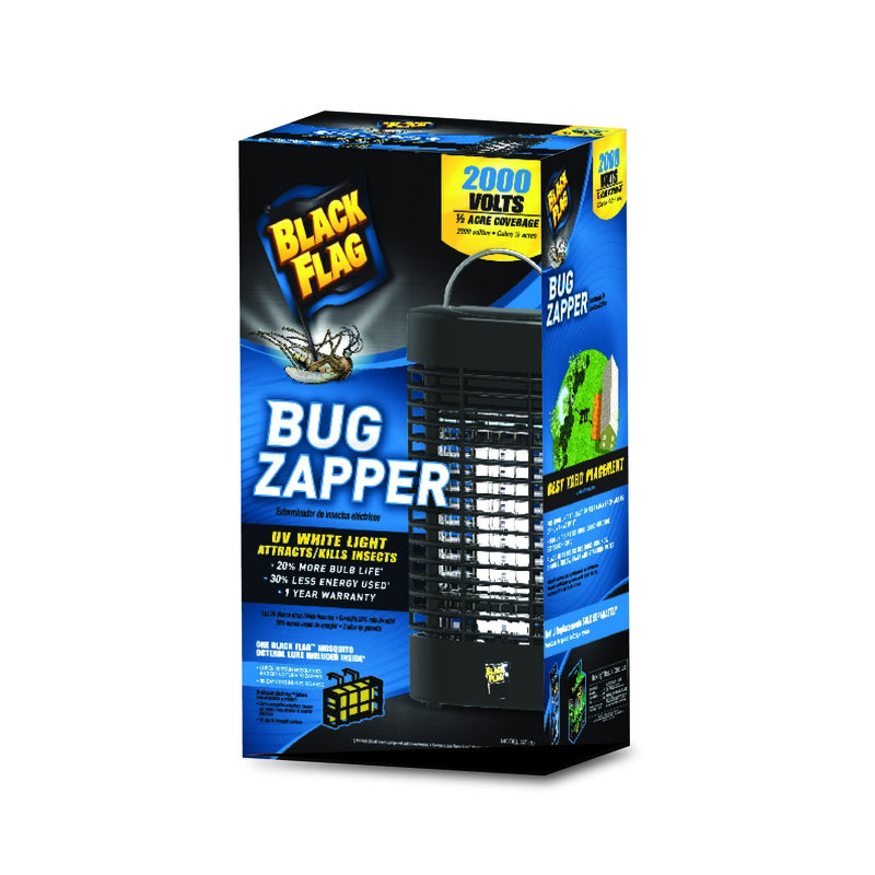 Black Flag Outdoor Bug Zapper 1/2 acre 20 W