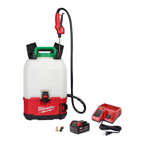 Milwaukee M18 SWITCH TANK 4 gal Sprayer Backpack Sprayer Kit