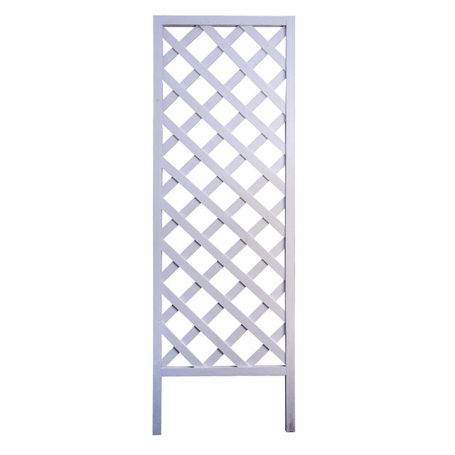 Panacea 72 in. H White Wood Trellis