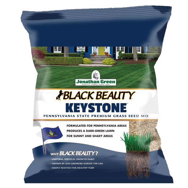 Jonathan Green Black Beauty Keystone All Grasses Sun or Shade Grass Seed 3 lb