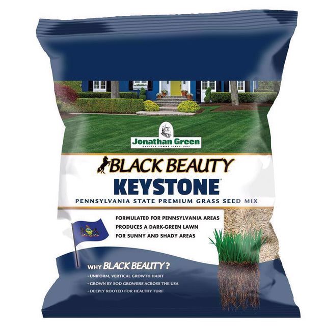 Jonathan Green Black Beauty Keystone All Grasses Sun or Shade Grass Seed 7 lb