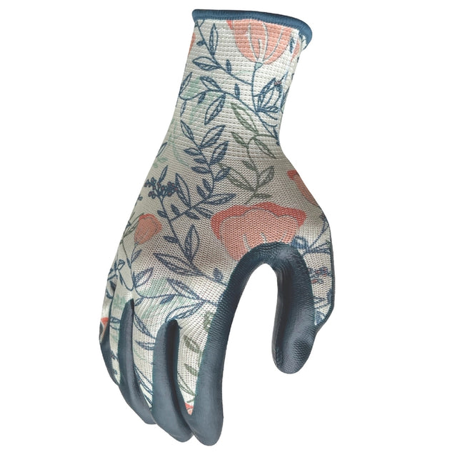 Digz S Nitrile Multicolored Gardening Gloves