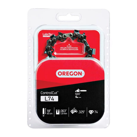 Oregon ControlCut L74 18 in. Chainsaw Chain 74 links