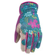 Wells Lamont Women's Indoor/Outdoor Botanical Work Gloves Multicolor S 1 pair