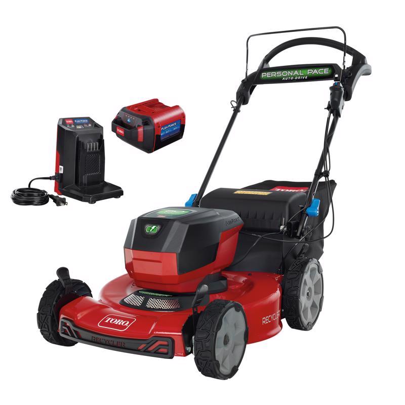 Toro Recycler 21466 22 in. 60 V Battery Self-Propelled Lawn Mower Kit (Battery & Charger)