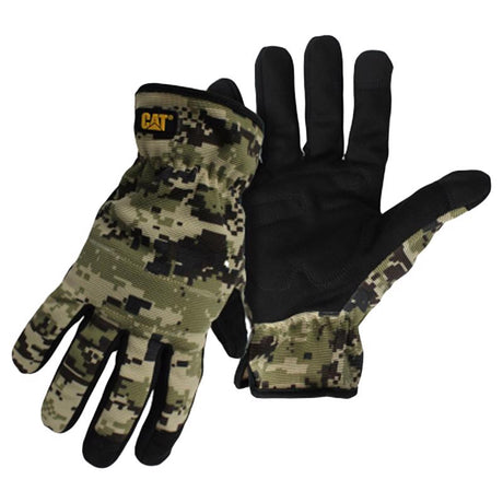 CAT Pro Series Men's Outdoor Utility Gloves Camouflage L 1 pair