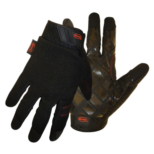 Boss Diamond Grip Mechanic's Glove Black XL 1 pair