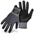 CAT Unisex Indoor/Outdoor Work Gloves Black/Gray XL 1 pair