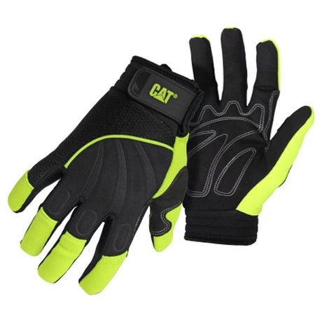 CAT Men's Outdoor Utility Gloves High-Vis Green L 1 pair