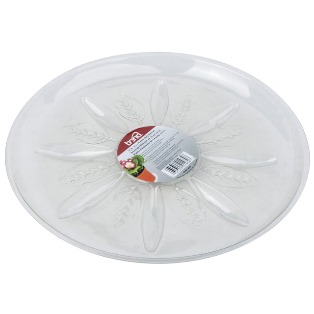 Bond 14 in. D Plastic Plant Saucer Clear