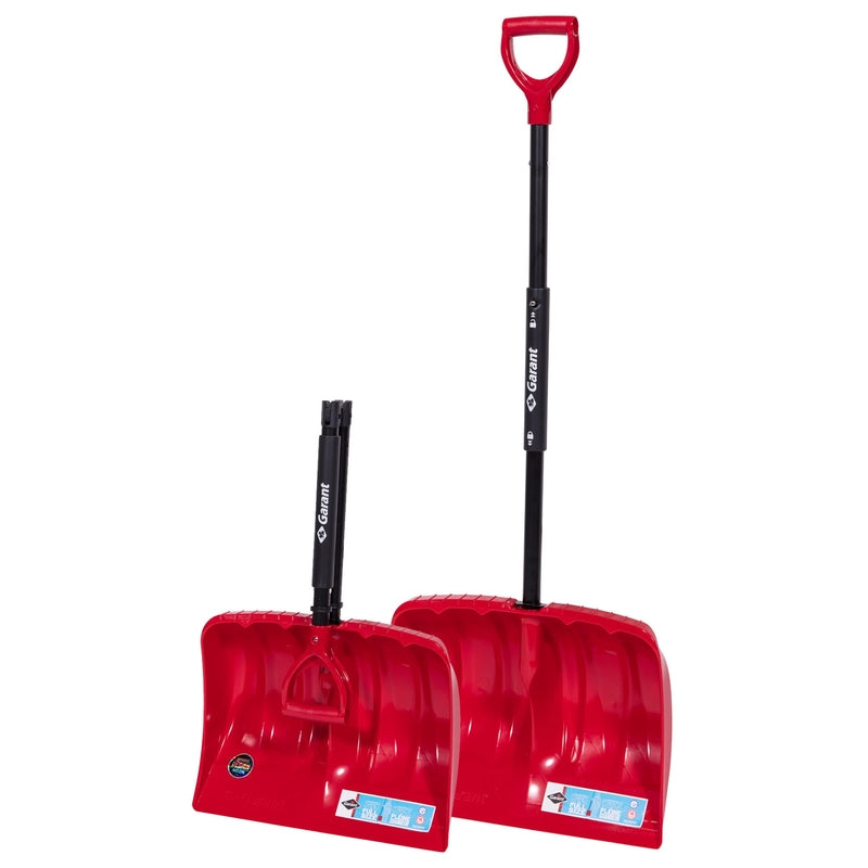 Garant 19 in. W X 50 in. L Poly Foldable Snow Shovel