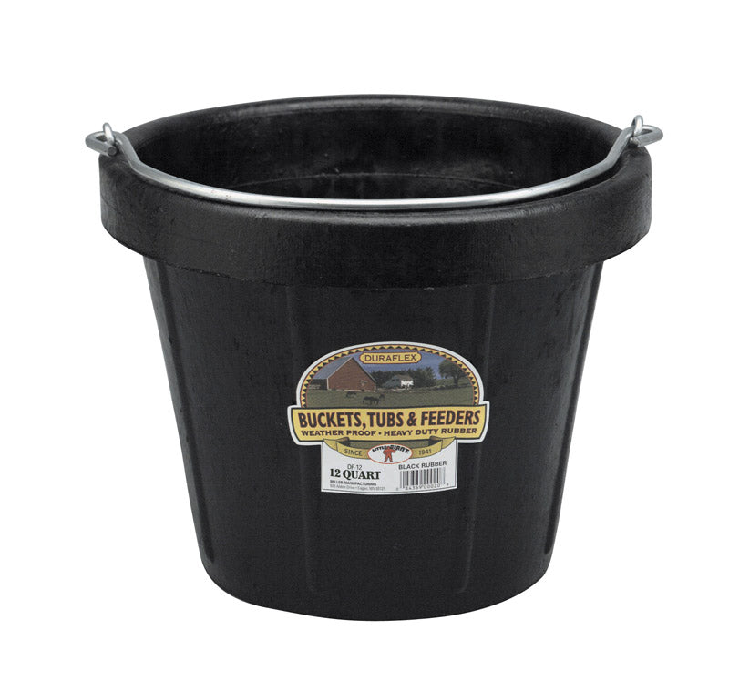 Little Giant 12 qt Pail Black