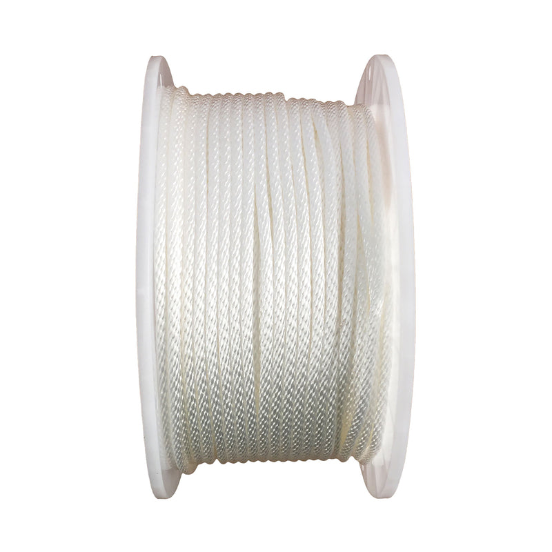 Koch 1/4 in. D X 500 ft. L White Solid Braided Nylon Rope