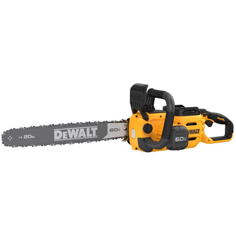 DeWalt Flexvolt 20 in. 50.2 cc 60 V Battery Chainsaw Kit (Battery & Charger)