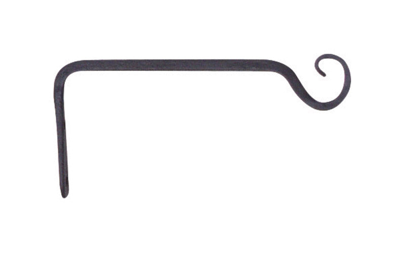 Panacea Black Wrought Iron 3-1/4 in. H Straight Plant Hook 1 pk