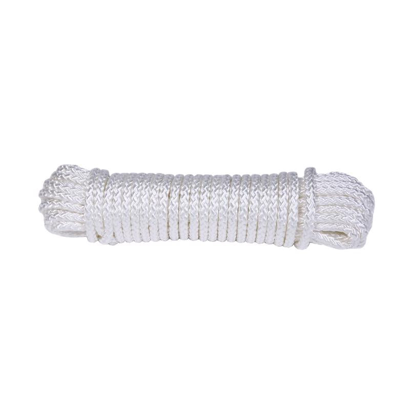 Koch 1/8 in. D X 48 ft. L White Diamond Braided Nylon Rope