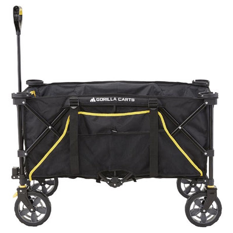 Gorilla Carts Polyester Fabric Folding Utility Wagon 150 lb. cap.