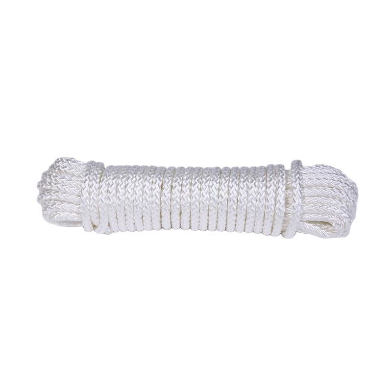 Koch 1/4 in. D X 50 ft. L White Diamond Braided Nylon Rope