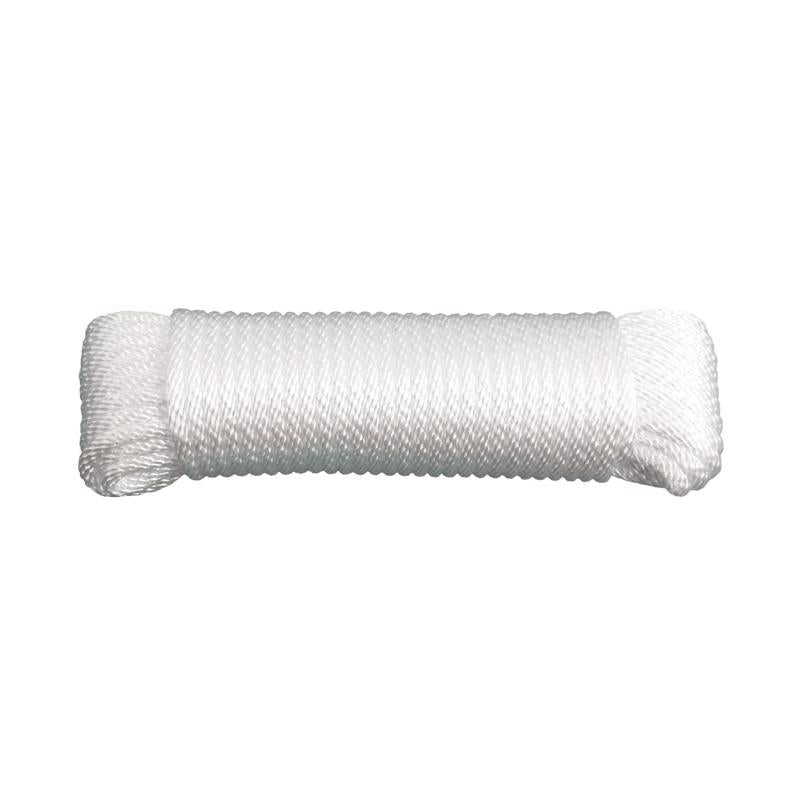 Koch 1/4 in. D X 50 ft. L White Solid Braided Nylon Rope