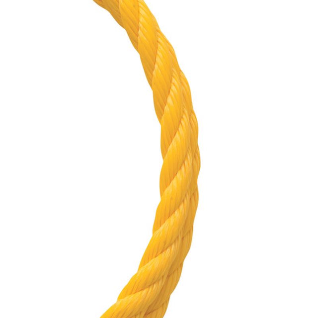 Koch 1/4 in. D X 100 ft. L Yellow Twisted Polypropylene Rope