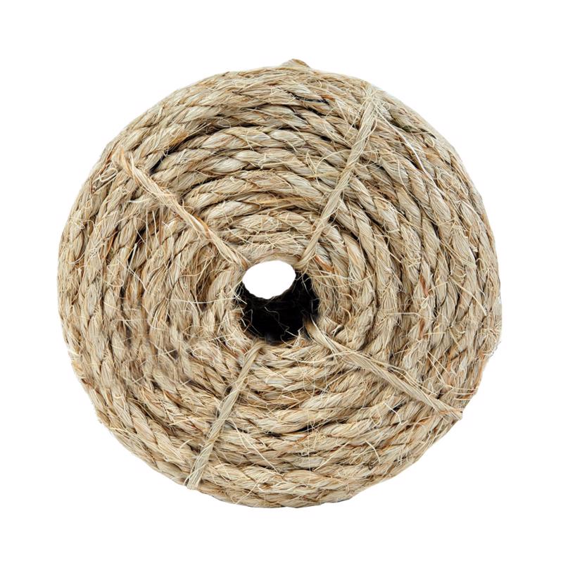 Koch 3/8 in. D X 50 ft. L Natural Twisted Sisal Rope