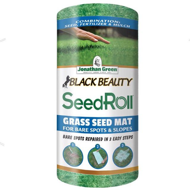 Jonathan Green Black Beauty Seedroll Mixed Sun or Shade Grass Seed mat