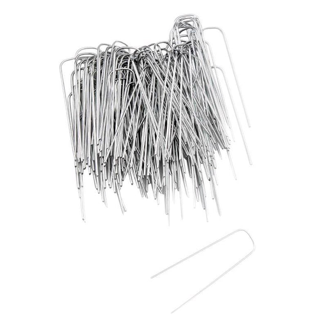 Greenscapes 1 in. W X 6 in. L Steel Landscape Fabric Pins 100 pk