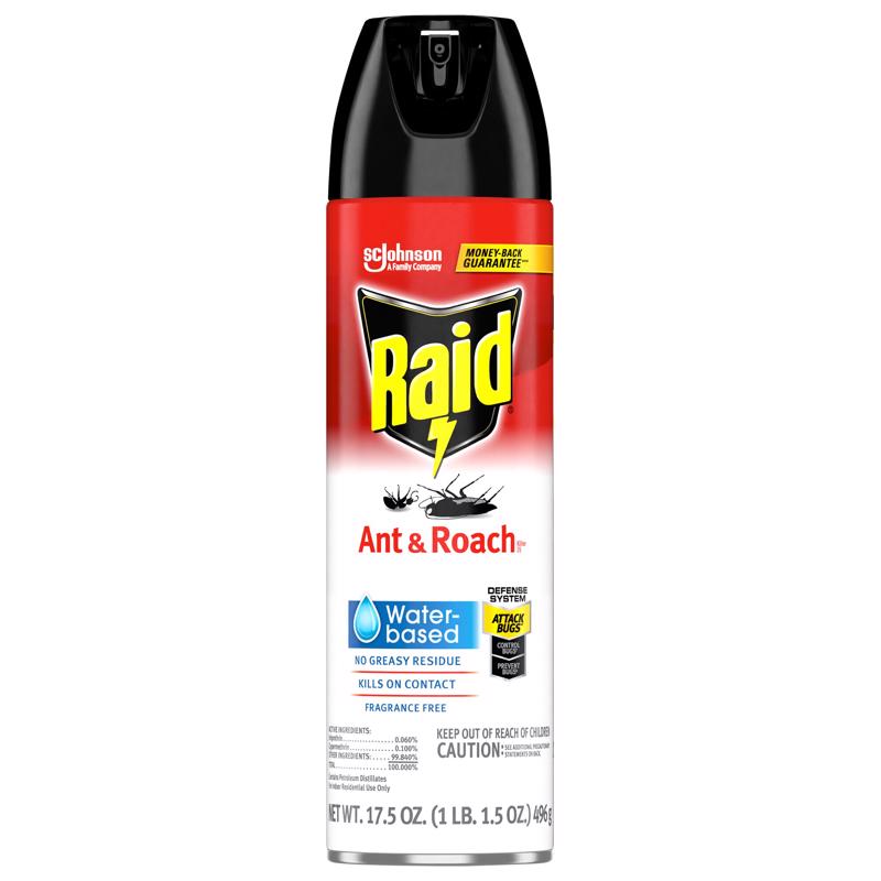 Raid Ant and Roach Killer Spray 17.5 oz