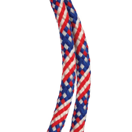 Koch 1/4 in. D X 100 ft. L Red/White/Blue Diamond Braided Polypropylene Rope