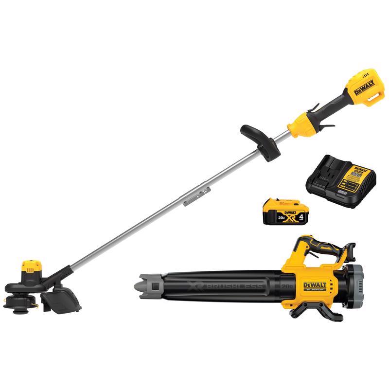 DeWalt 20V MAX DCKO215M1 13 in. 20 V Battery Blower/Trimmer Kit (Battery & Charger)