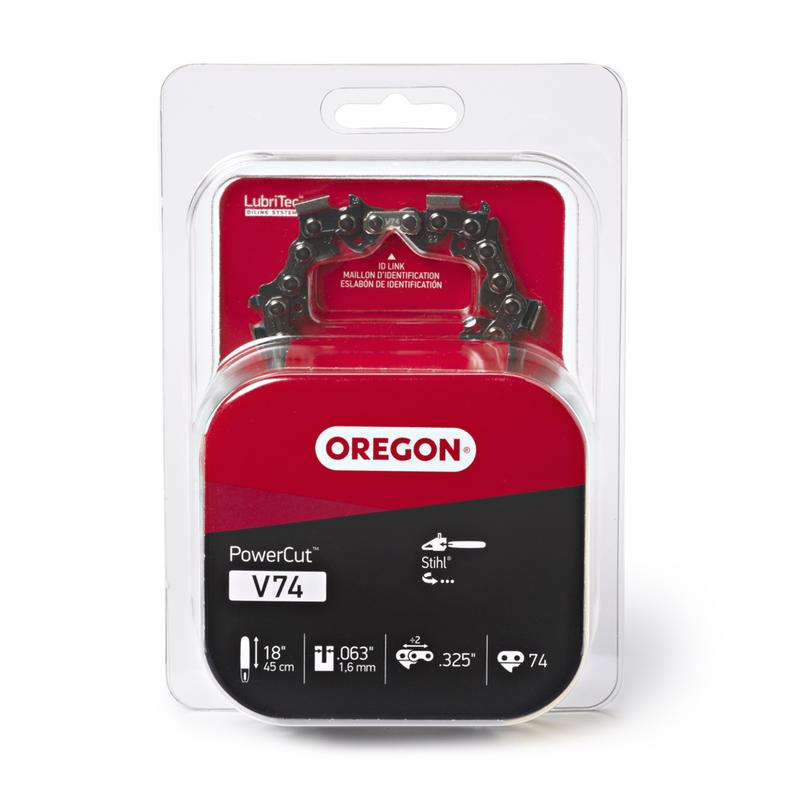 Oregon PowerCut V74 18 in. Chainsaw Chain 74 links