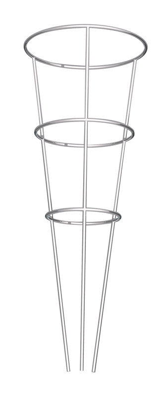 Panacea 33 in. H X 12 in. W Silver Steel Tomato Cage