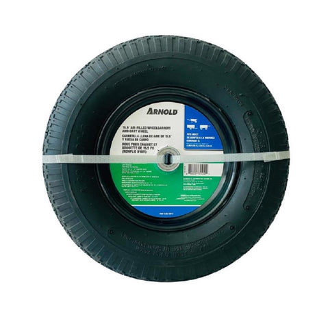 Arnold 15.5 in. D 350 lb Wheelbarrow Wheel Steel 1 pk