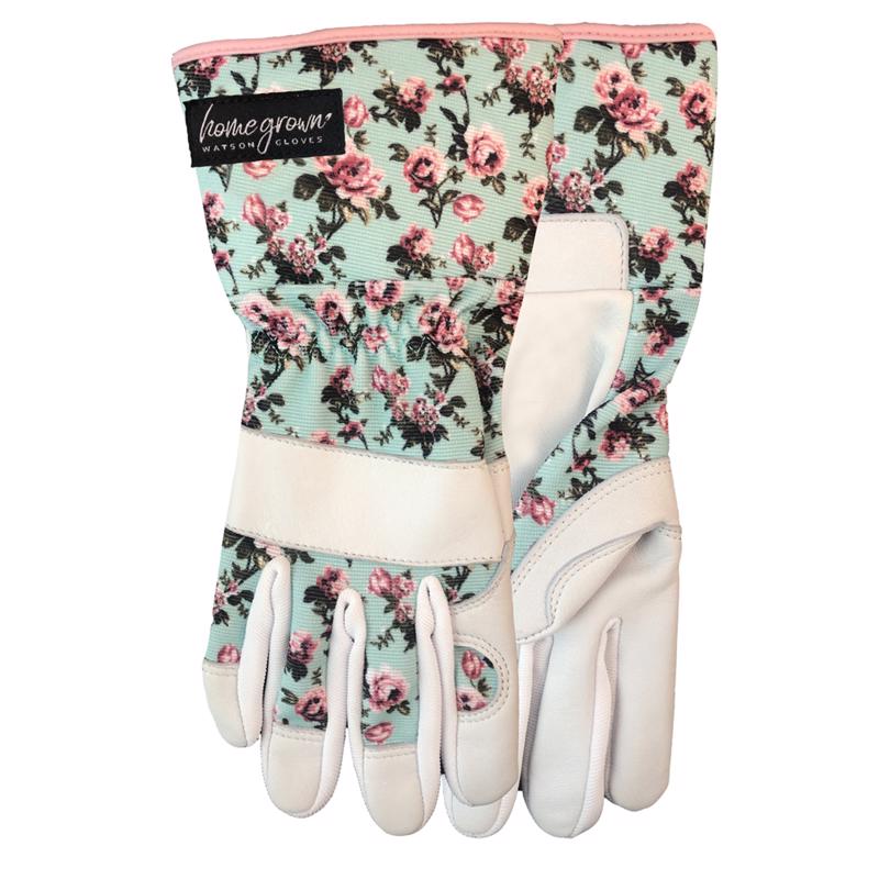 Watson Gloves Homegrown L Polyester/Spandex You Grow Girl Mulitcolored Gardening Gloves