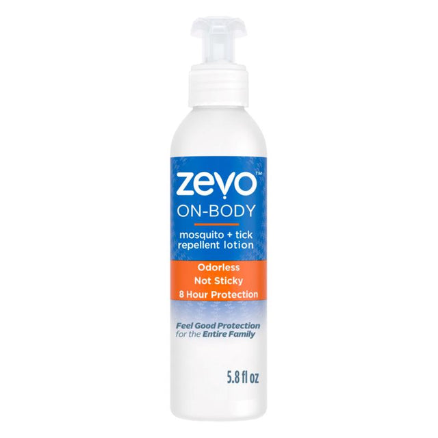 Zevo Insect Repellent Lotion For Mosquitoes/Ticks 5.8 oz