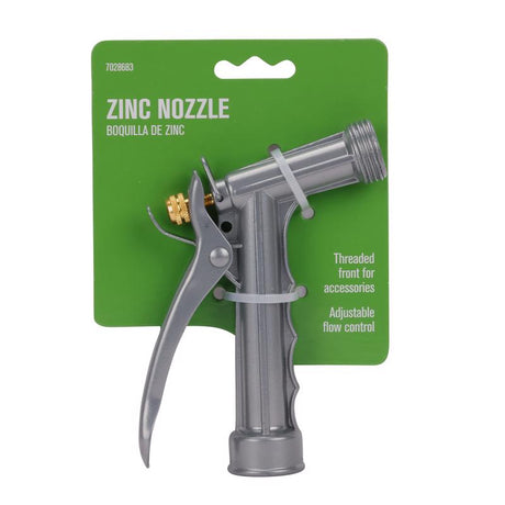 HomePlus Adjustable Shower and Stream Metal Hose Nozzle