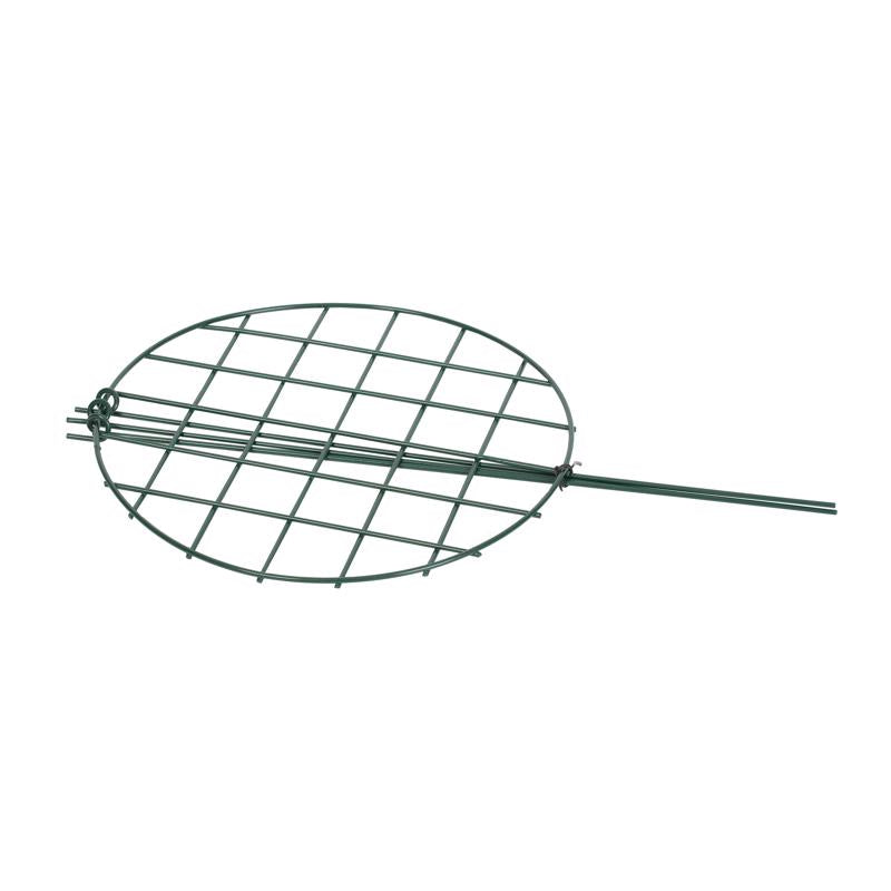 Panacea 24 in. H X 16 in. W X 16 in. D Green Steel Plant Stake