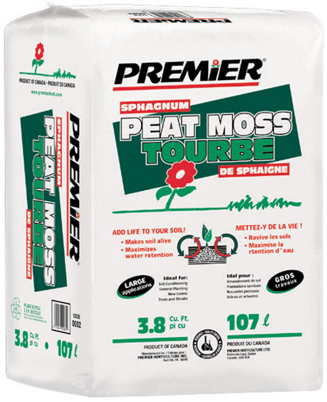 Premier Organic Sphagnum Peat Moss 3.8 ft