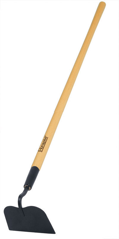 Home Plus+ Steel Garden Hoe 48 in. Wood Handle