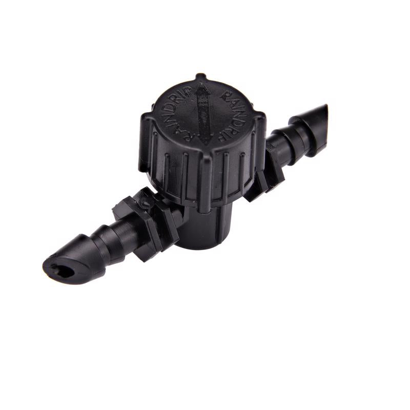 Raindrip 1/4 in. Barbed Drip Irrigation Valve Connector 2 pk