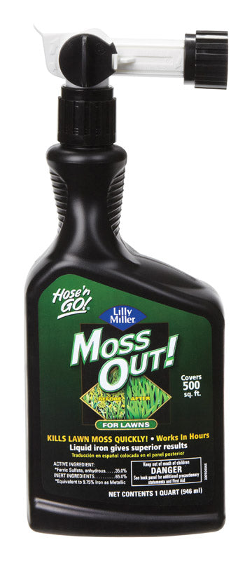 Lilly Miller Hose 'n Go Moss Out Moss Control Concentrate 32 oz