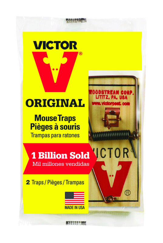 Victor Small Snap Trap For Mice 2 pk