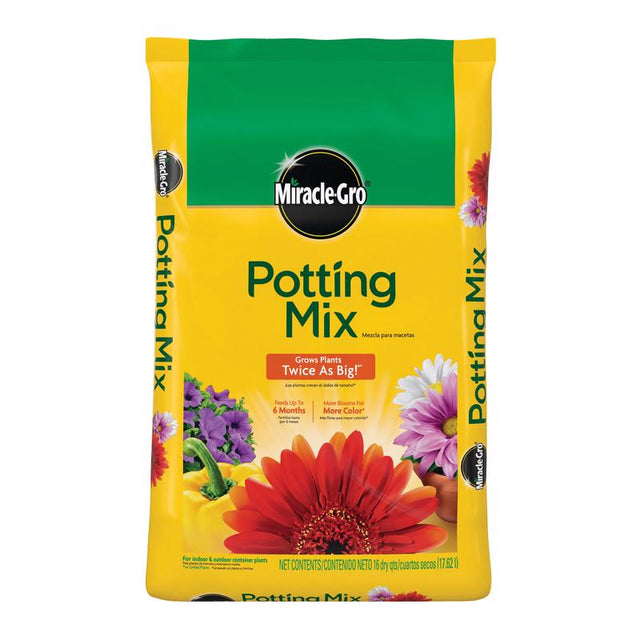 Miracle-Gro Flower and Plant Potting Mix 16 qt