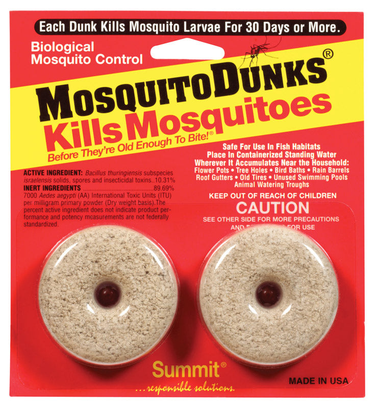 Summit Mosquito Dunks Insect Repellent Solid For Mosquitoes 0.8 oz