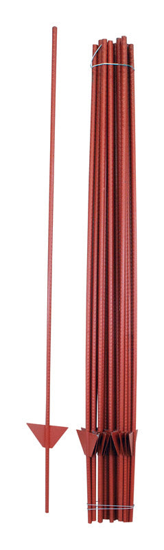 SMV Electric Electric Fence Post Red