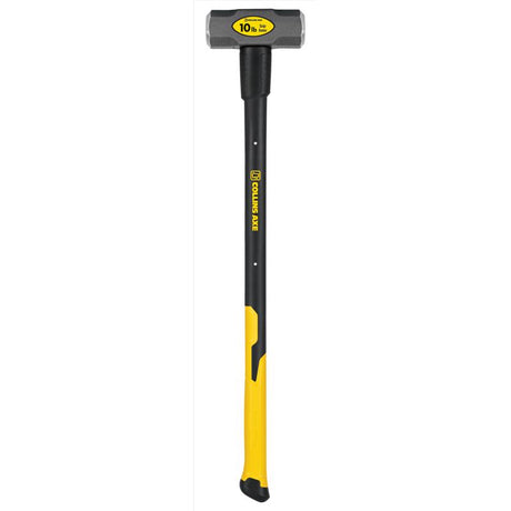 Collins 10 lb Steel Sledge Hammer 35 in. Fiberglass Handle